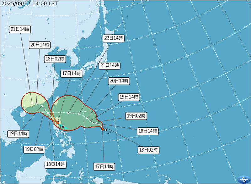 兩熱低壓最快今成颱 東、南部防大雨