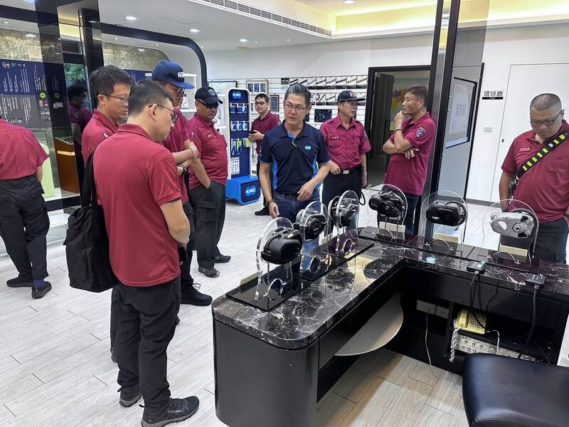 強化工廠防災應變能力 南消第4大隊聯手桂盟實地踏勘演練