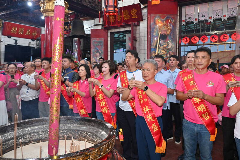 宜蘭年度宗教盛事，2025蘭陽媽祖文化節今早在南方澳進安宮辦理起駕科儀。（宜蘭縣政府提供）