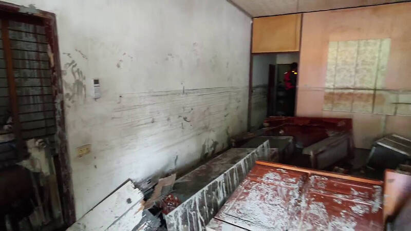 花蓮縣光復鄉堰塞湖洪患造成嚴重災情，至今已釀成14人死亡、86人受傷，其中年紀最長的罹難者，是享耆壽百歲的盧姓人瑞在家中被發現。（民眾提供）