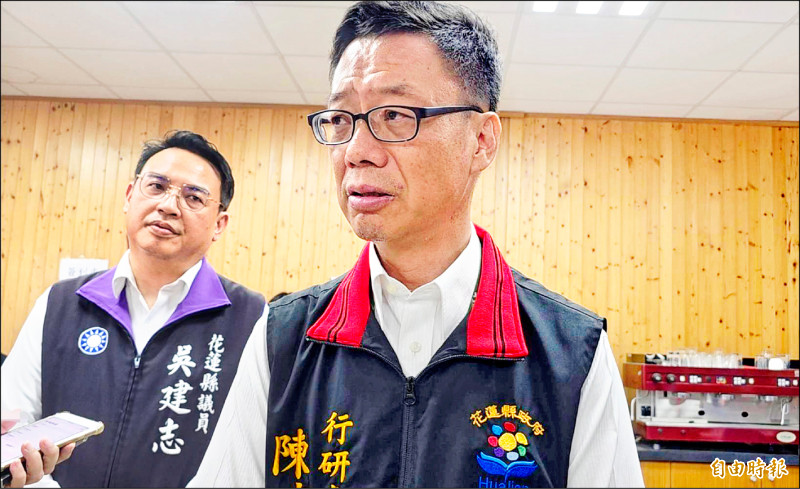 徐榛蔚記者會神隱 縣府：都在勘災
