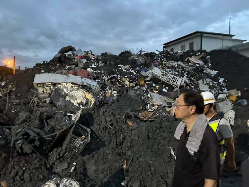 連假現身光復災區 張善政喊話：不分中央地方縣市攜手救災