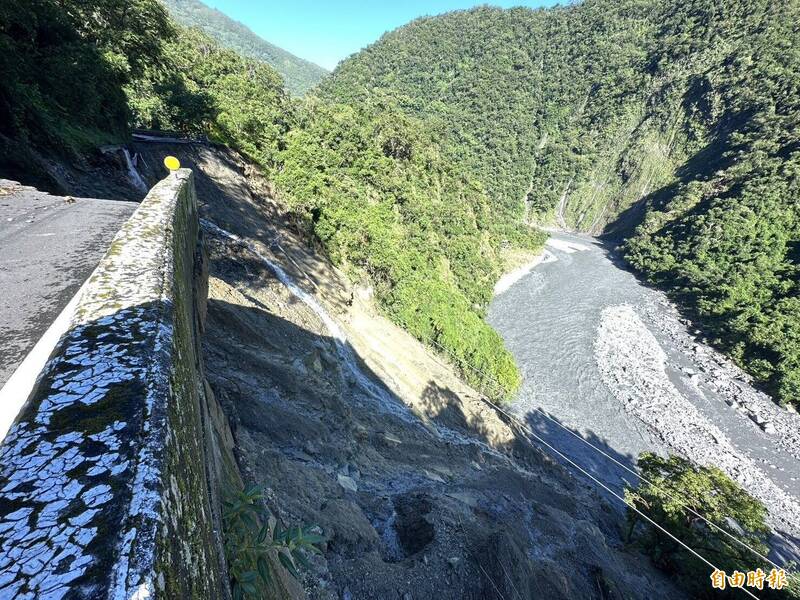 南橫道路中斷 台東海端鄉霧鹿、利稻村明（29）日停班停課