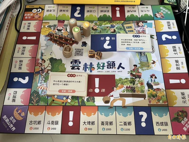 台語版大富翁！雲林桌遊《雲林好額人》 學生：玩到停不下來
