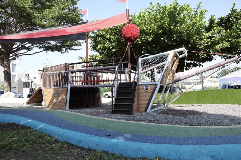 箱海盜船、森林迷宮！台南北區特色公園再添新亮點