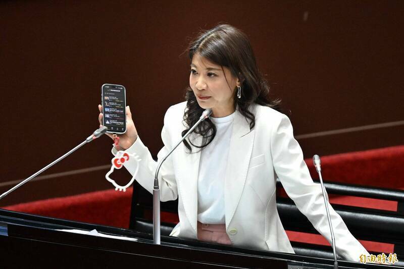 民進黨立委林楚茵。(資料照) 民進黨立委林楚茵。(資料照)