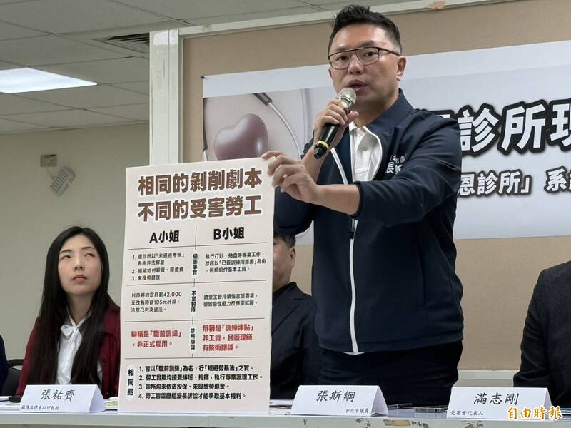 北市大直佳恩診所被爆「職前訓練」不給薪 坑殺、霸凌北漂護理師