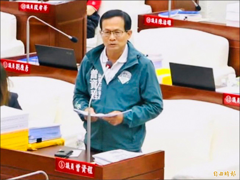 新竹市明年總預算較今年度增169.93億元，市議員曾資程稱高虹安邱臣遠不會建設，就還錢於民。（資料照，記者洪美秀攝）