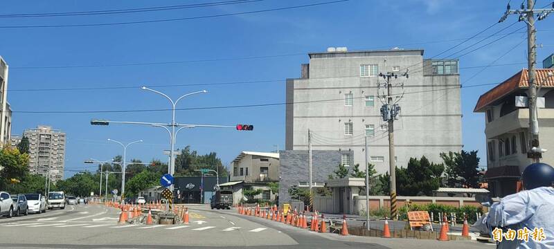 中市清水通學步道工程施工逾一年 居民痛批交通大亂