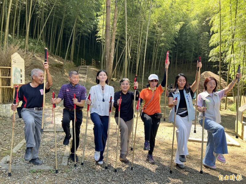 2025草嶺石壁森林療癒季登場。（記者黃淑莉攝）