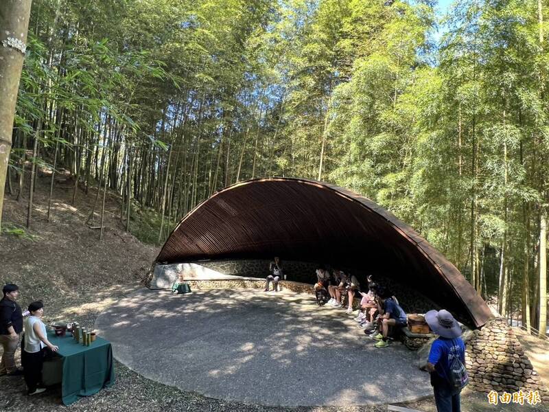 2025草嶺石壁森林療癒季登場。（記者黃淑莉攝）