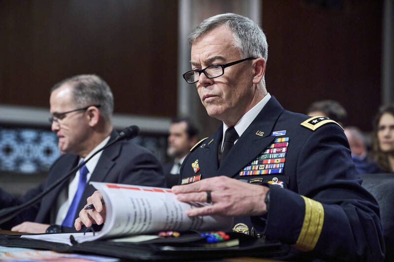 美國特種作戰司令部司令芬頓（Bryan Fenton）在當地時間2日發表聲明卸任。（美聯社）