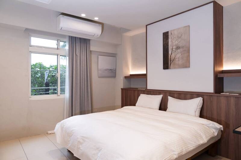 店家改造後的客房。（雲林縣府提供）