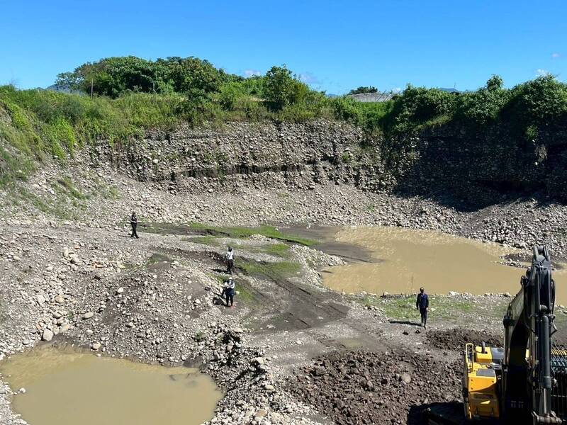 檢警偵辦美濃大峽谷案，傳涉案藍營民代找陳其邁求情遭拒。（記者黃佳琳翻攝）