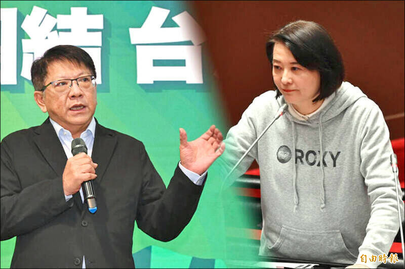 國民黨立委王鴻薇亂爆料，前年底指控擔任總統候選人賴清德競選總幹事的潘孟安，接受財團供養豪宅，台北地院判王敗訴，應賠償50萬元給潘。（資料照，本報合成）