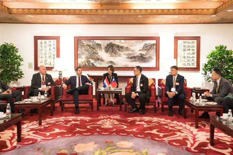 拉美3友邦慶賀團抵台 將以主賓身份出席國慶大會