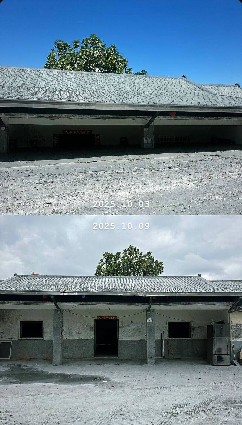 佛祖街民宅被淹一層樓，昨天重見天日。（取自脆帳號jetertung
）