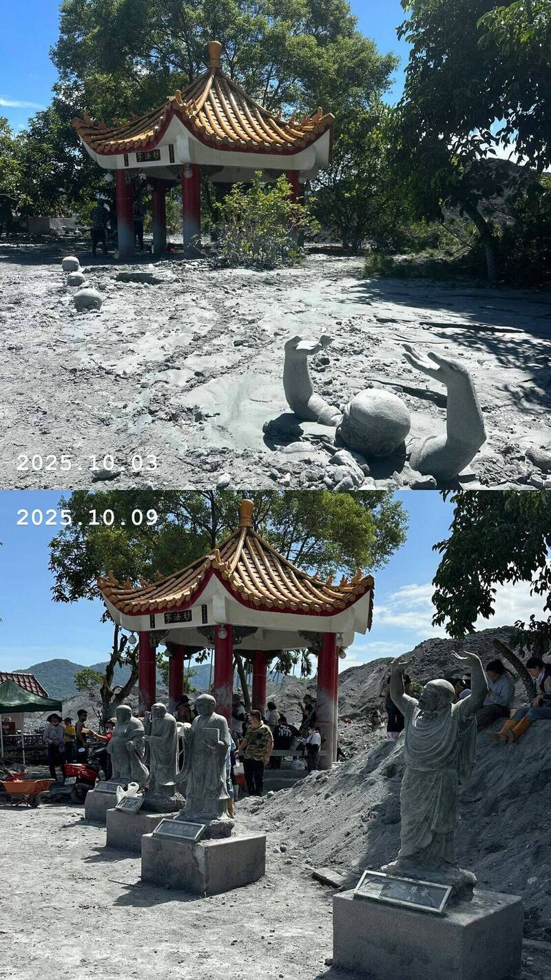 保安寺涼亭及羅漢。（取自脆帳號jetertung
）