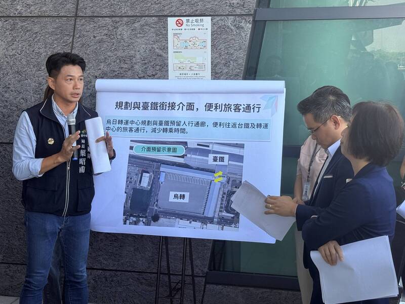 立委台中考察 中市府爭取國一銜接高鐵特區