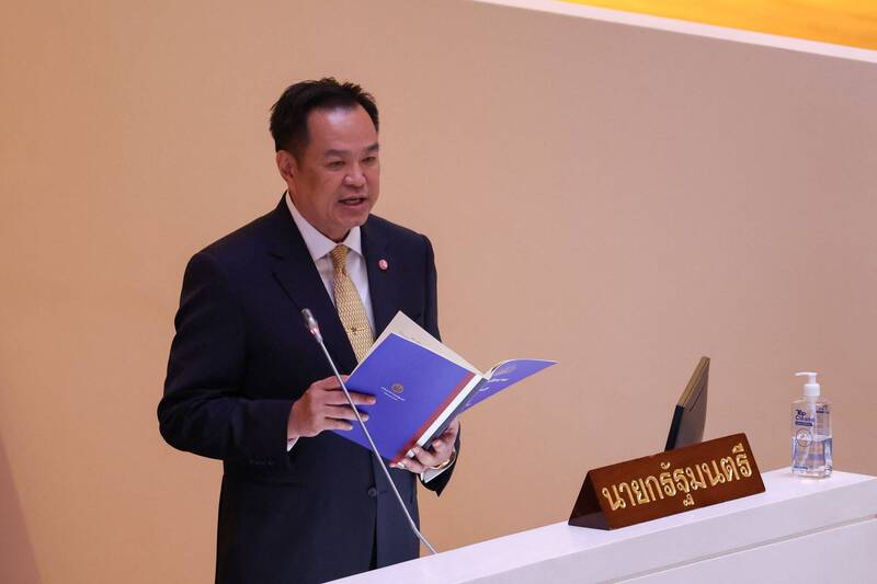 泰国总理阿努廷(Anutin Charnvirakul)。(路透) 泰国总理阿努廷(Anutin Charnvirakul)。(路透)