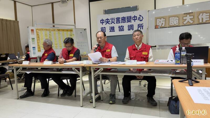 花蓮光復防颱大作戰  季連成：18日啟動第一階段撤離