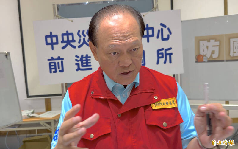 中央執行防颱演練  季連成：花蓮能學多少就看他們了