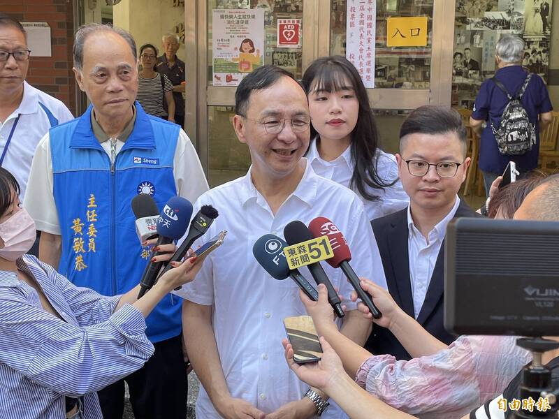 朱立倫：國民黨從未做過黨主席選舉內參民調