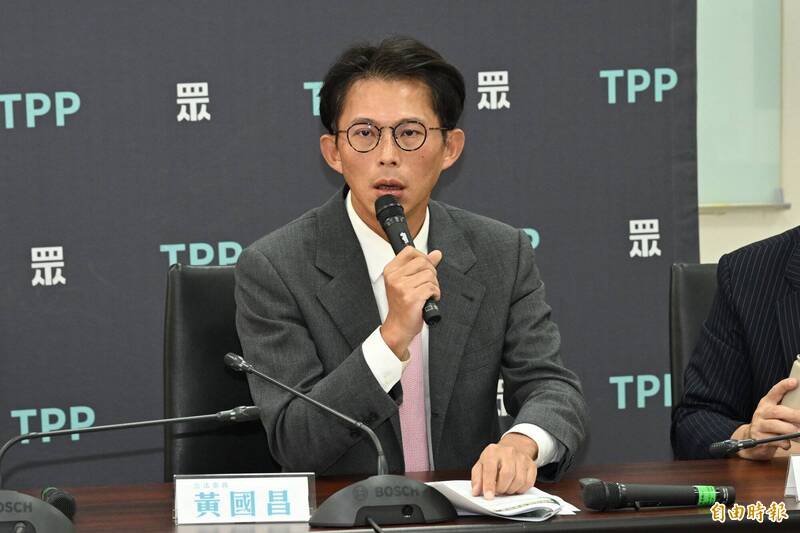 民眾黨主席黃國昌。（資料照）