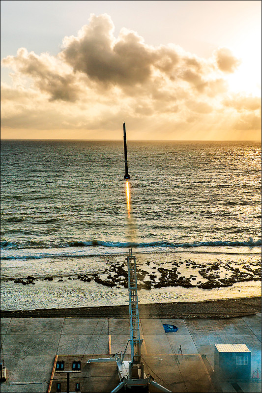 科研探空火箭「Asfaloth-2025」18日升空。（國家太空中心提供）