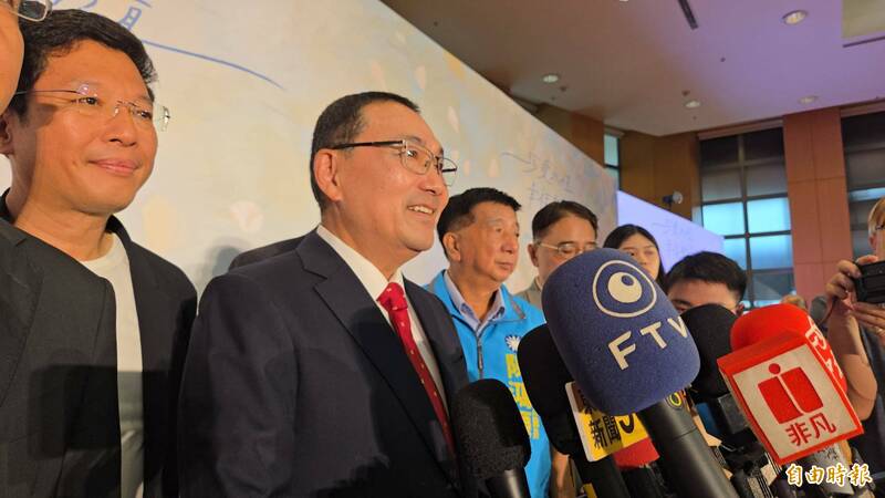 鄭麗文當選藍黨魁 侯友宜：盼做出人民有感政策