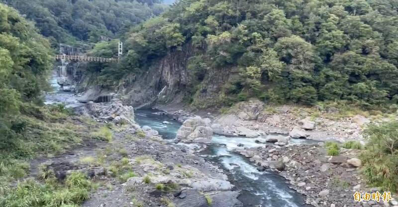 泰崗溪堰塞湖仍有危機 竹縣府公告危險水域範圍