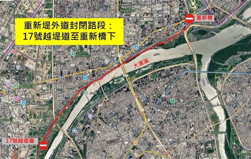 新北高灘地4處停車場「只出不進」部分紅黃線路段今晚7點起暫開放停車