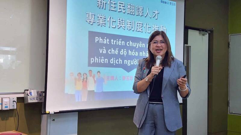 傳麥玉珍辭南投黨部主委投入台中市議員選戰 她笑回:不能選市長嗎?