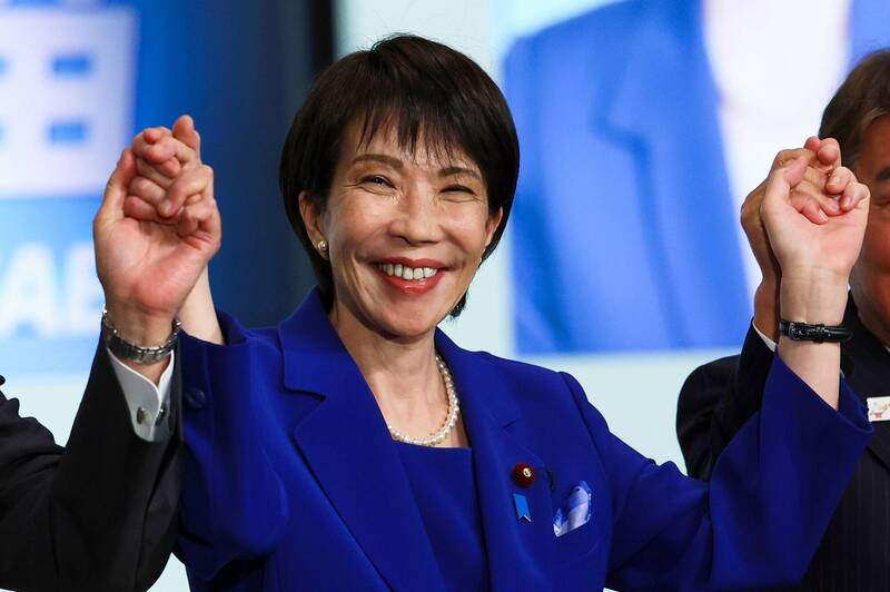 高市早苗成为日本首位女首相。(美联社资料照) 高市早苗成为日本首位女首相。(美联社资料照)