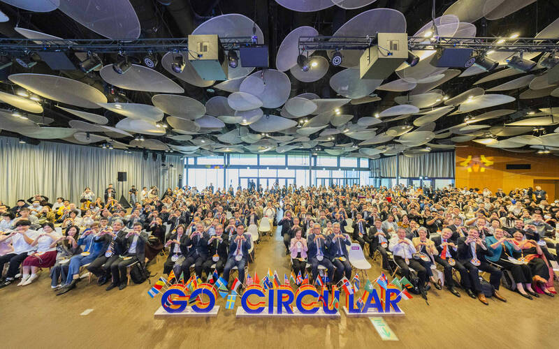 台灣舉辦亞太循環經濟論壇 50國逾500專家齊聚共推淨零轉型
