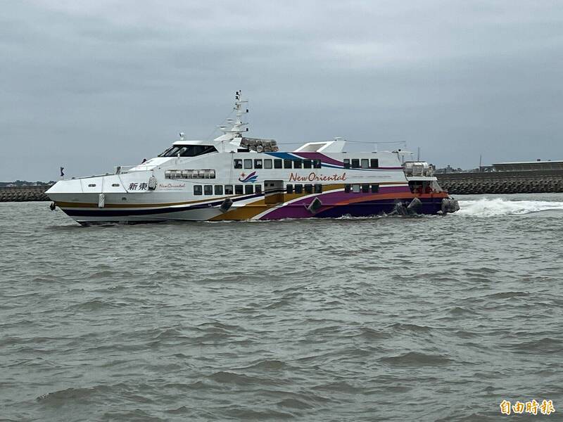 海象好轉！ 小三通金門-廈門航線復航