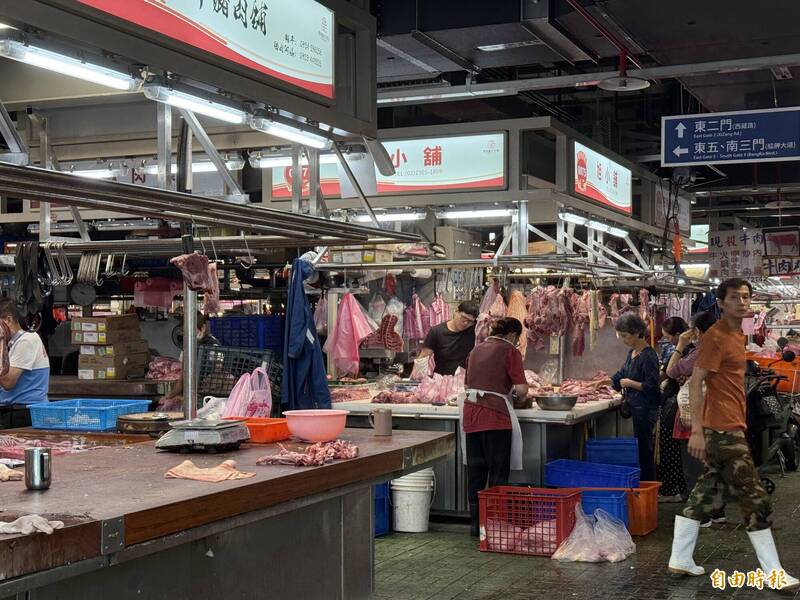 北市府因應非洲豬瘟成立小組稽查 環南市場豬價未受影響