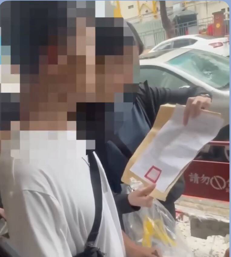 萧嫌被警方缉获。（记者刘庆侯翻摄）