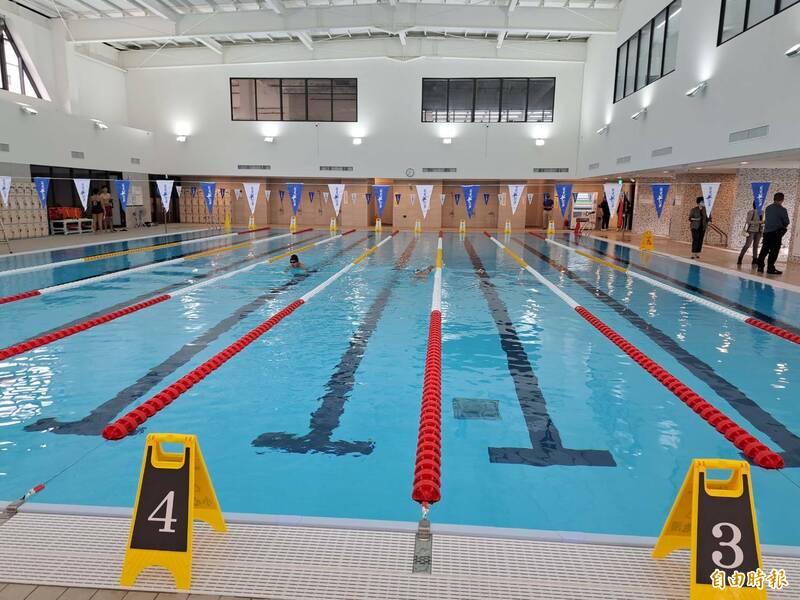 4.2億竹市香山運動館營運滿月 AI防溺偵測奏效