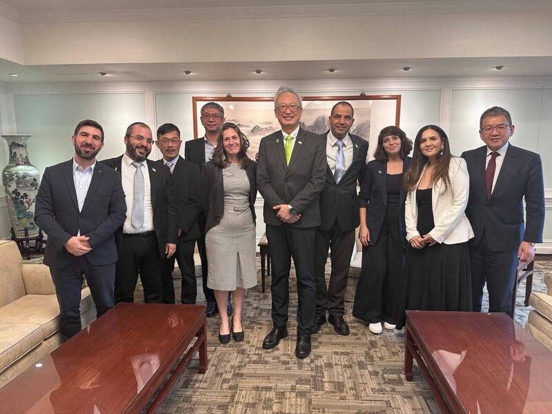 午宴以色列社福部總司長 吳志中:台以社福合作成果豐碩