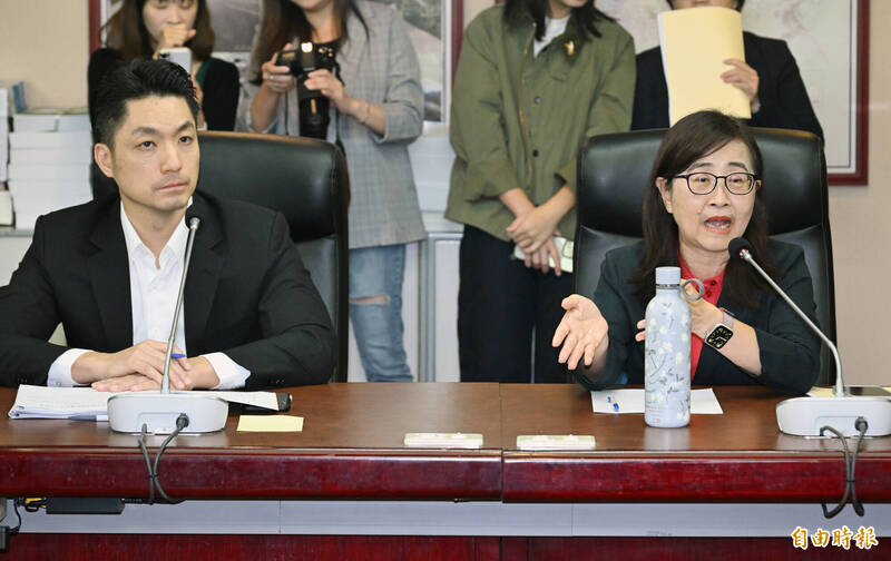 北市議會民眾黨團問雙城論壇進度 蔣萬安請林奕華回答