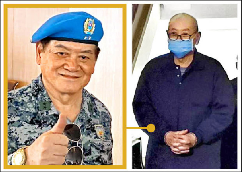前陸軍退役中將高安國被中共吸收充當共諜，危害我國國家安全，高院判刑7年6月。（資料照、取自高安國臉書）