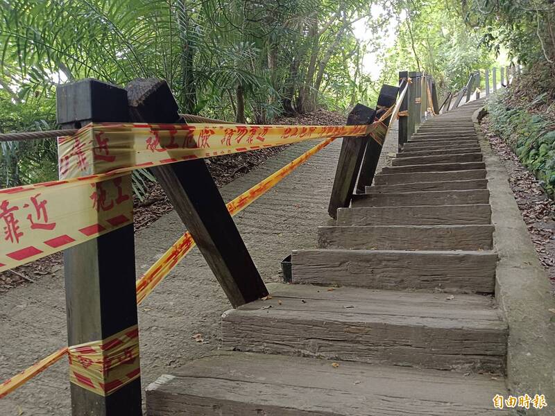 台中太平咬人狗坑步道護欄壞3月未修 民怨效率太差