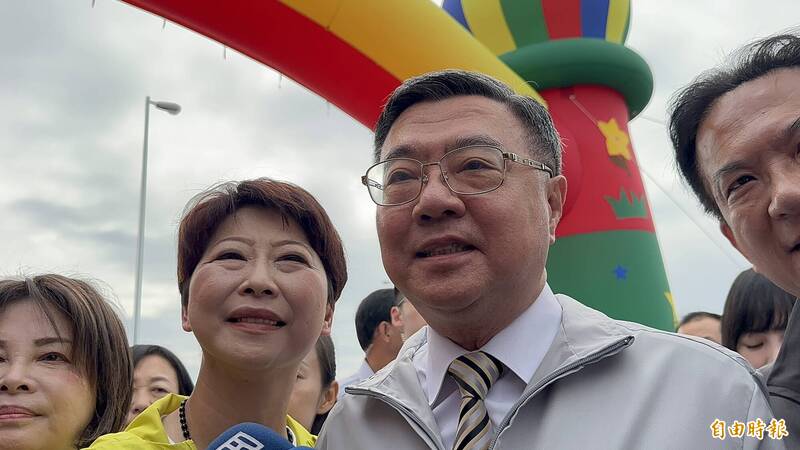 行政院長卓榮泰表示,全民普發現金有3個挑戰,最重要的是全民與政府合作,防堵詐騙。(記者劉婉君攝) 行政院長卓榮泰表示,全民普發現金有3個挑戰,最重要的是全民與政府合作,防堵詐騙。(記者劉婉君攝)