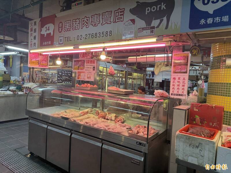 防堵非洲豬瘟！北市稽查市場 攤商：明起真沒豬肉賣了