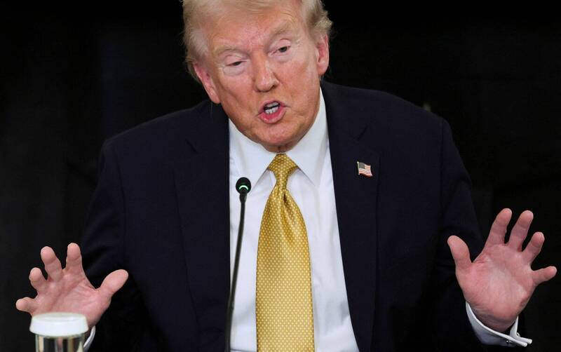 美总统川普指下一阶段将对贩毒集团发动陆上军事打击。(路透) 美总统川普指下一阶段将对贩毒集团发动陆上军事打击。(路透)