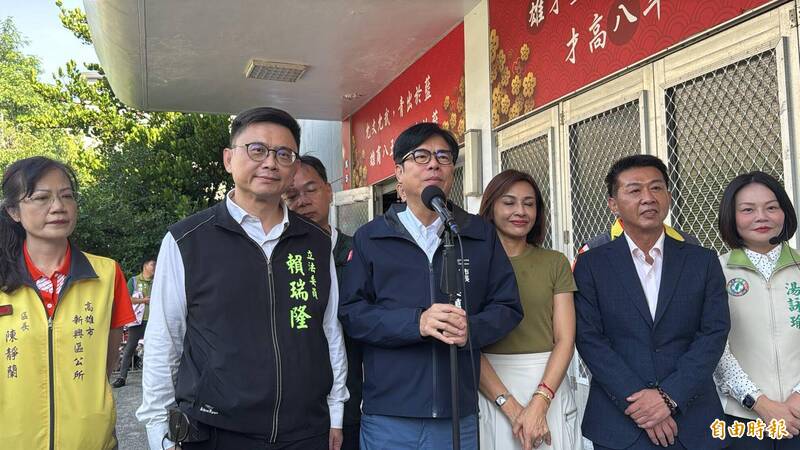 民進黨高雄市長初選明年1月中民調 陳其邁:兄弟競賽 稍微比畫就好