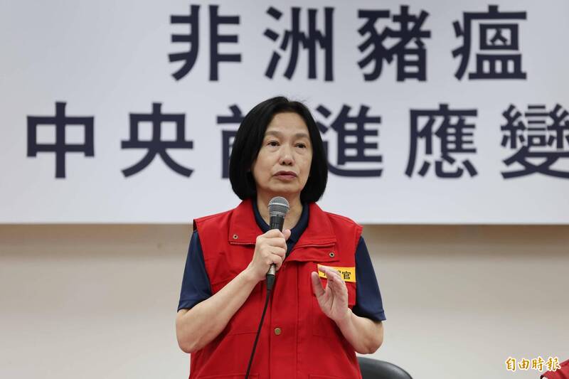 杜文珍重申，防疫視同作戰，呼籲農友有發現異常要通報，如果不通報會害了大家，也害了產業。（記者蔡淑媛攝）