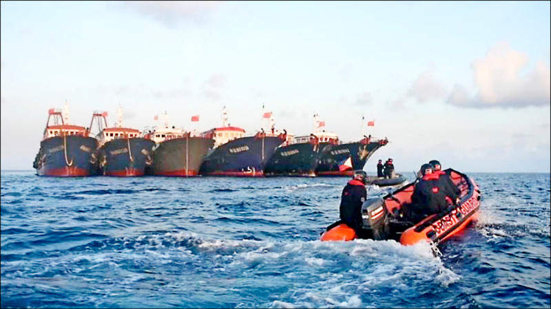 CSIS報告︰中國灰帶漁船 台灣周邊有209艘