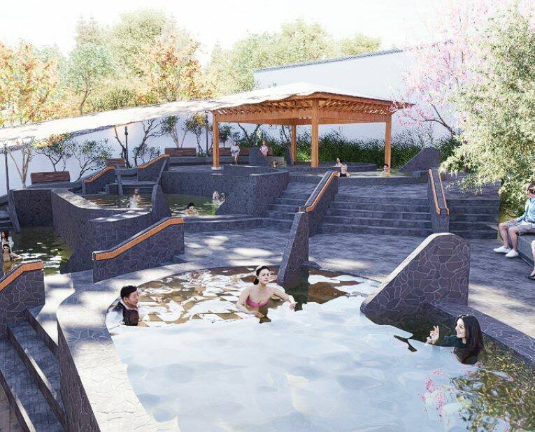 北投露天溫泉浴室 月底動工改造